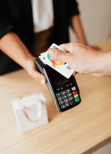 credit card payment at checkout