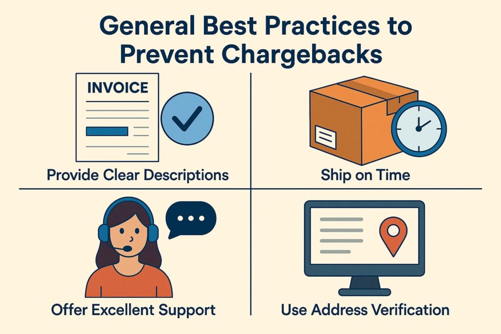 General Best Practices to Prevent Chargebacks