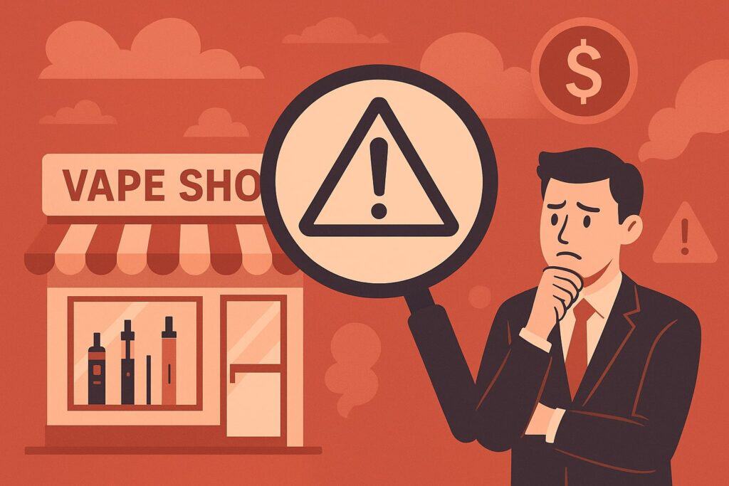 Why Vape Shops Are High-Risk
