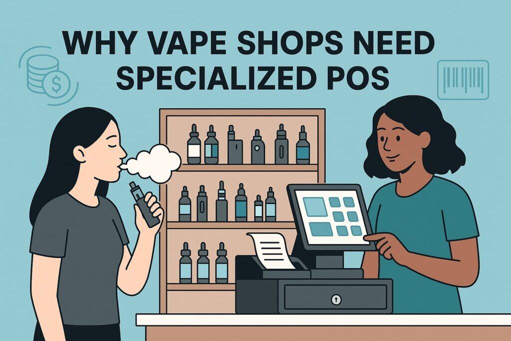Why Vape Shops Need Specialized POS