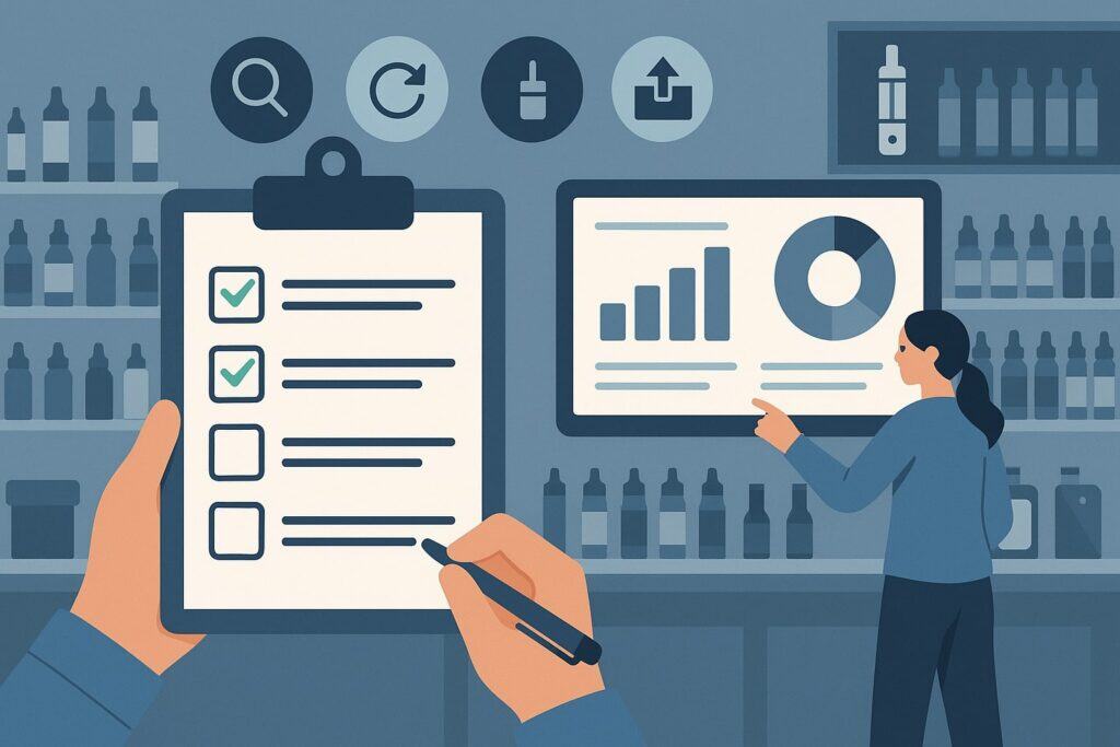 Inventory Control That Actually Works in Vape Shops