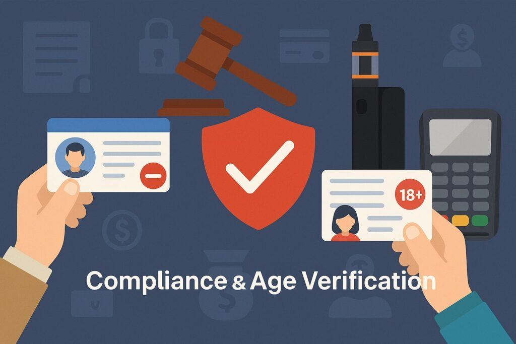 Compliance & Age Verification: The Heart of “Vape Shop POS vs Retail POS”