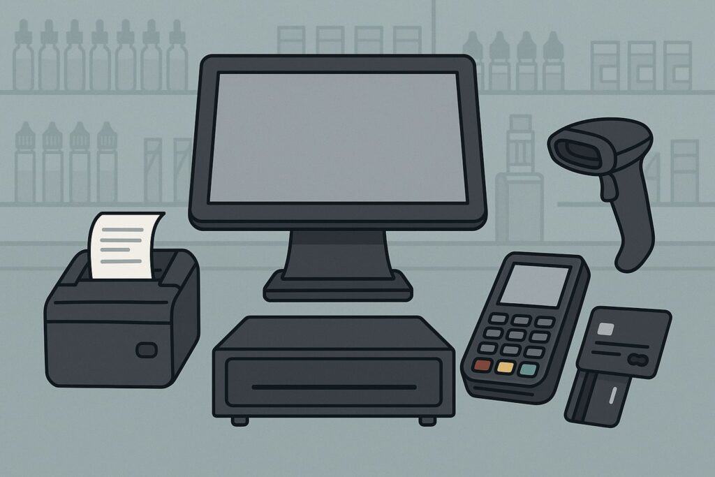 Core Hardware Components for a Vape Store POS Setup