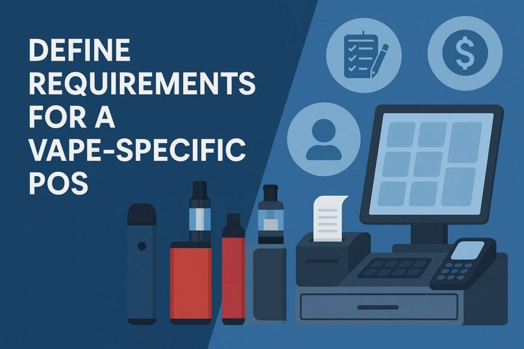 Define Requirements for a Vape-Specific POS (Functional and Compliance)
