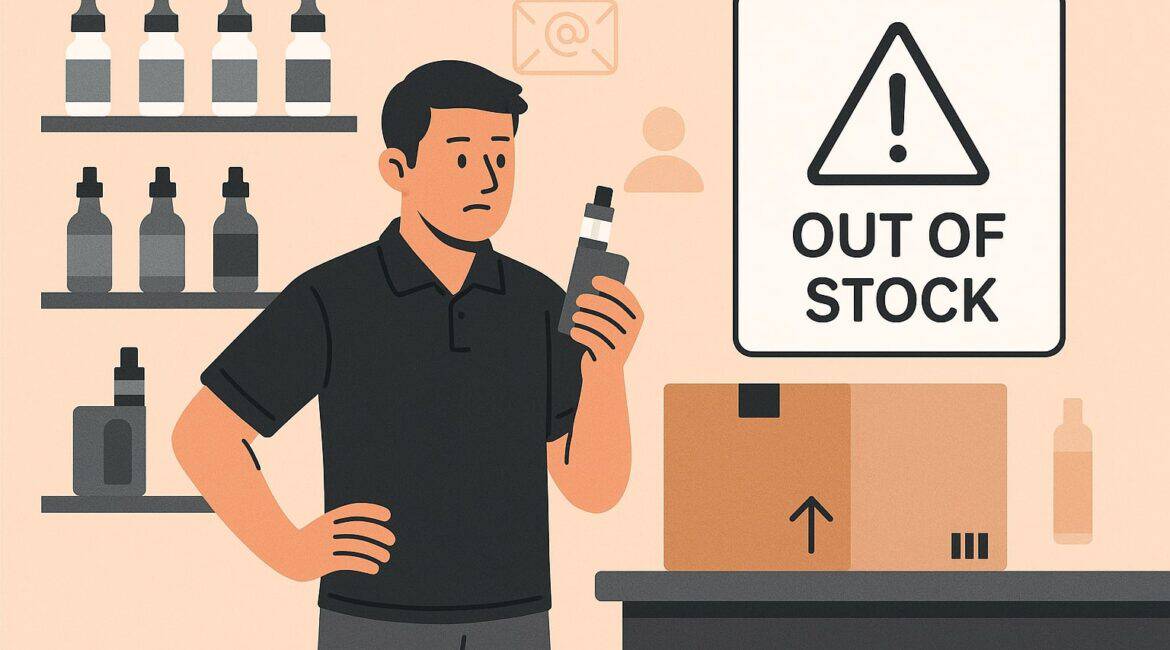 How to Handle Out-of-Stock Items in Vape Shops