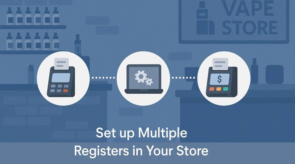 How to Set Up Multiple Registers in Your Vape Store