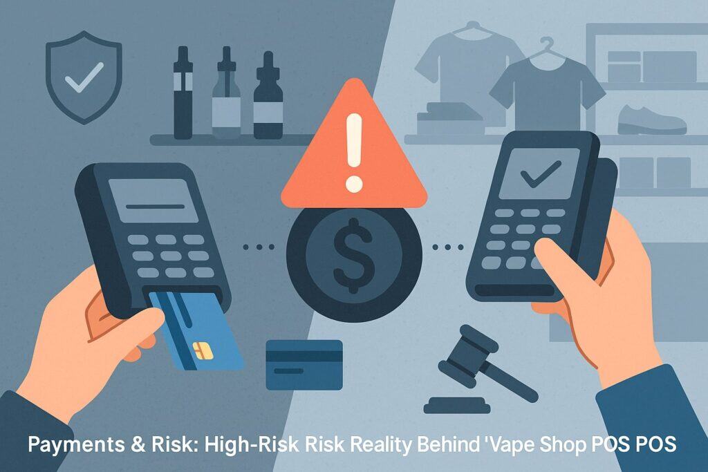 Payments & Risk: The High-Risk Reality Behind “Vape Shop POS vs Retail POS”