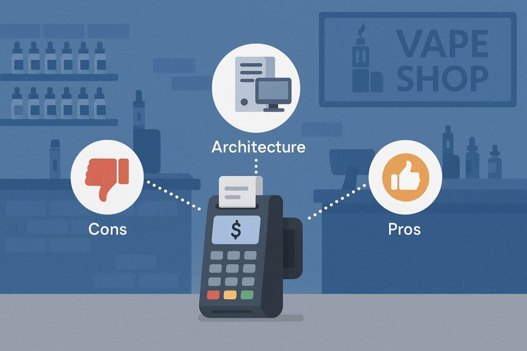 What Is a Local (On-Premise) POS? Architecture, Pros, and Cons for Vape Shops