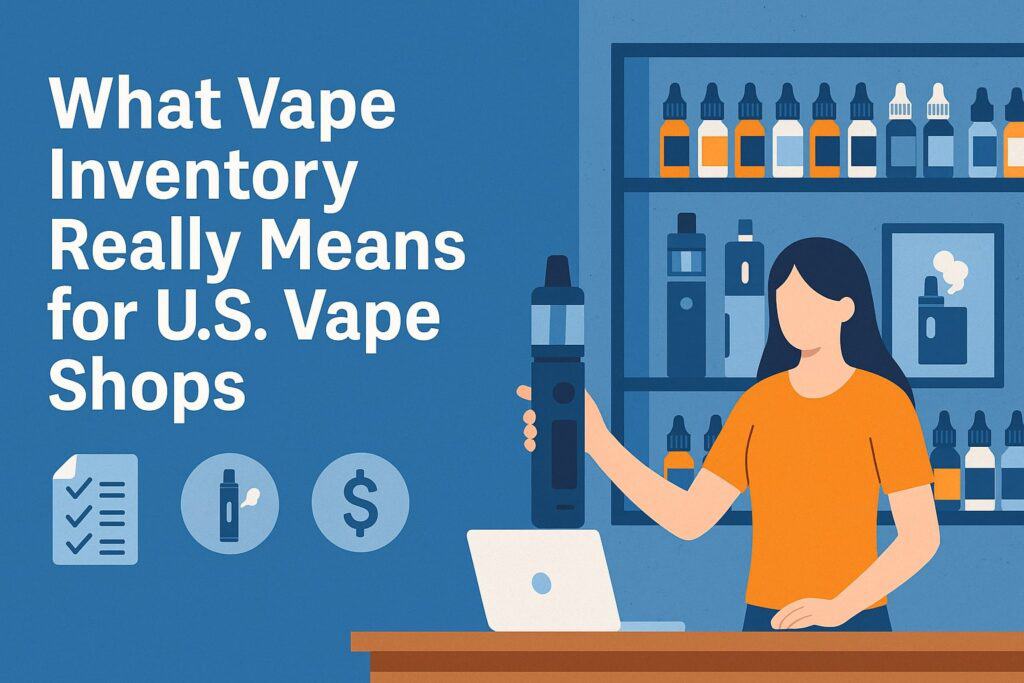 What Vape Inventory Really Means for U.S. Vape Shops