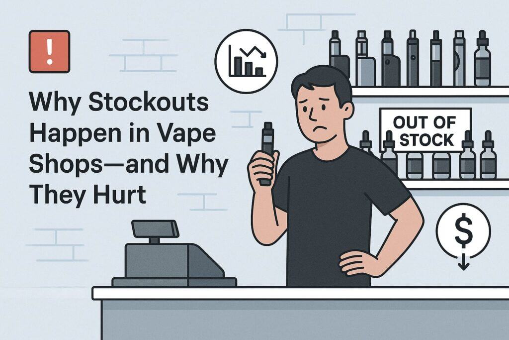 Why Stockouts Happen in Vape Shops—and Why They Hurt