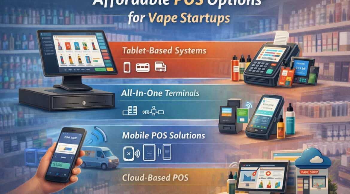 Affordable POS Options for Vape Startups