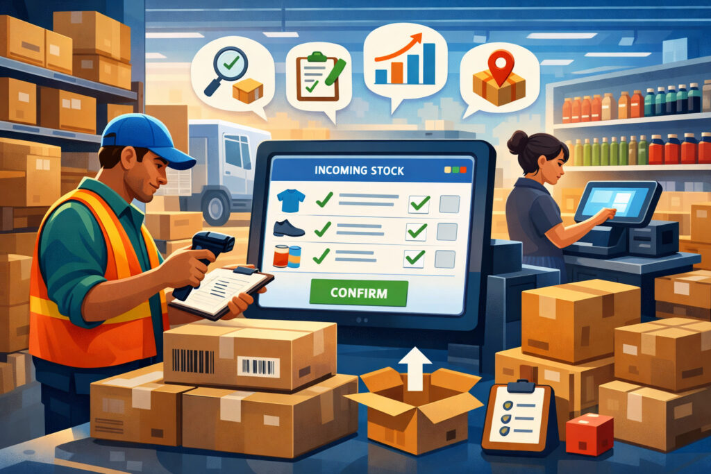Receiving in POS: Turning Vendor Shipments Into Accurate On-Hand Inventory