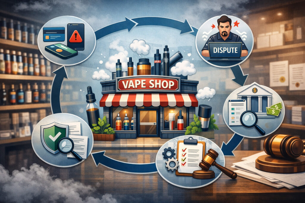 The Chargeback Lifecycle for Vape Retailers