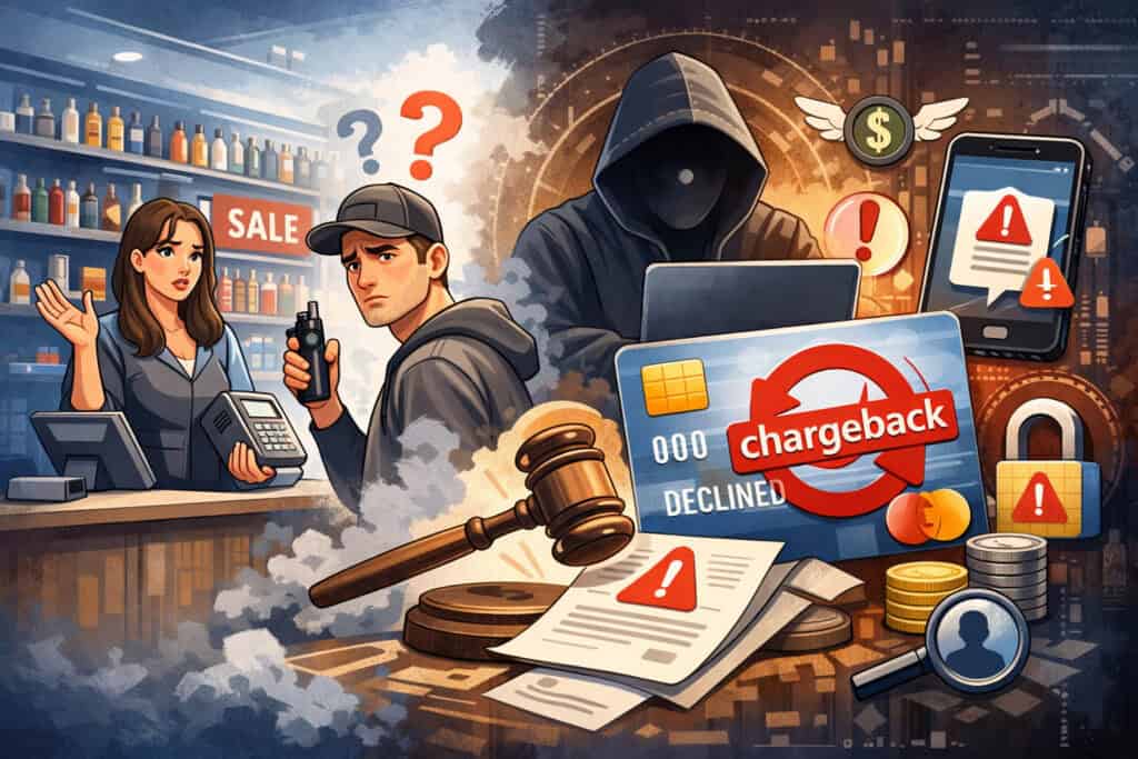 Why Chargebacks in Vape Retail Transactions Happen More Often Than “Normal” Retail